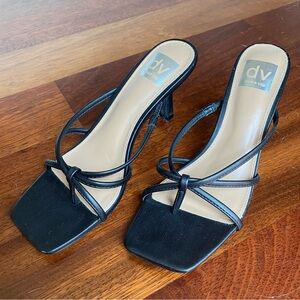 Women's Zini Strappy Kitten-Heel Dress Sandals Size 6.5